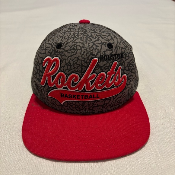 Mitchell & Ness Houston Rockets Snapback Hat - Picture 1 of 6